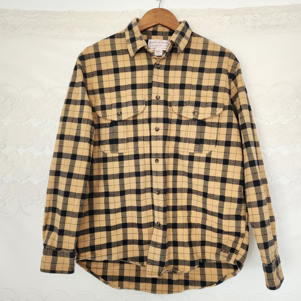 Two (2) Size Medium Filson Button Up Shirts